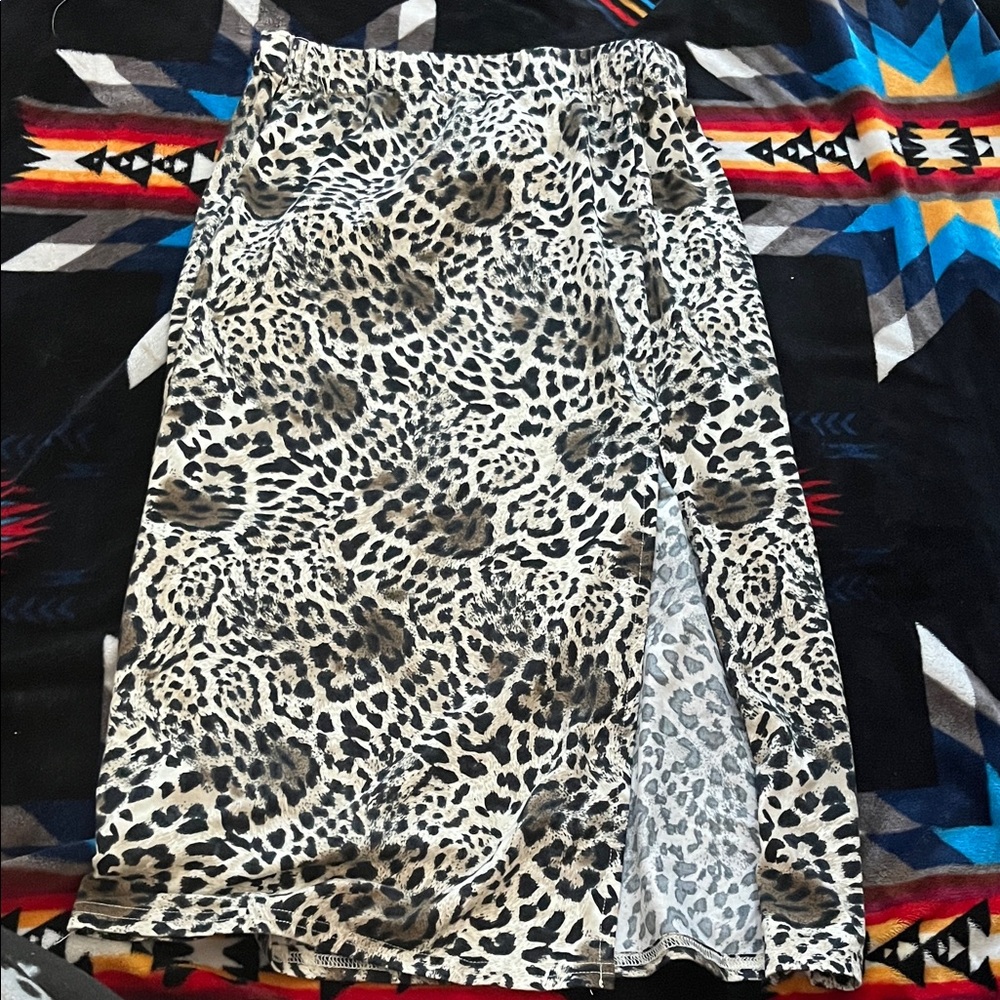 Love Animal Print Skirt